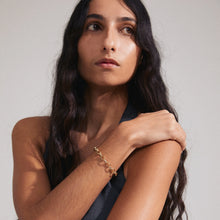 Load image into Gallery viewer, CHARM recycled bracelet gold-plated (8140117967056)
