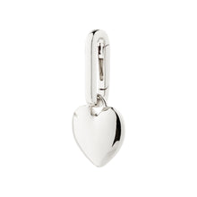 Charger l&#39;image dans la galerie, CHARM recycled heart pendant, silver-plated (8140123930832)
