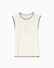Load image into Gallery viewer, Sailor knit tank top (8253749788880)
