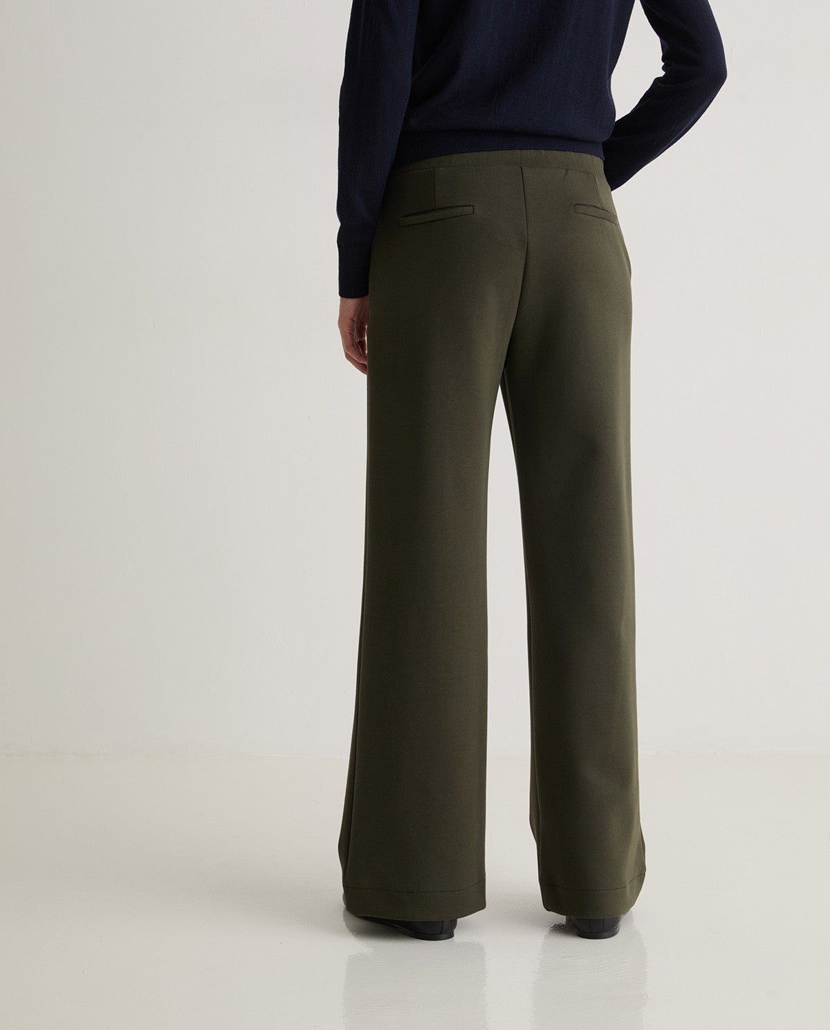 Pantalon à carreaux larges