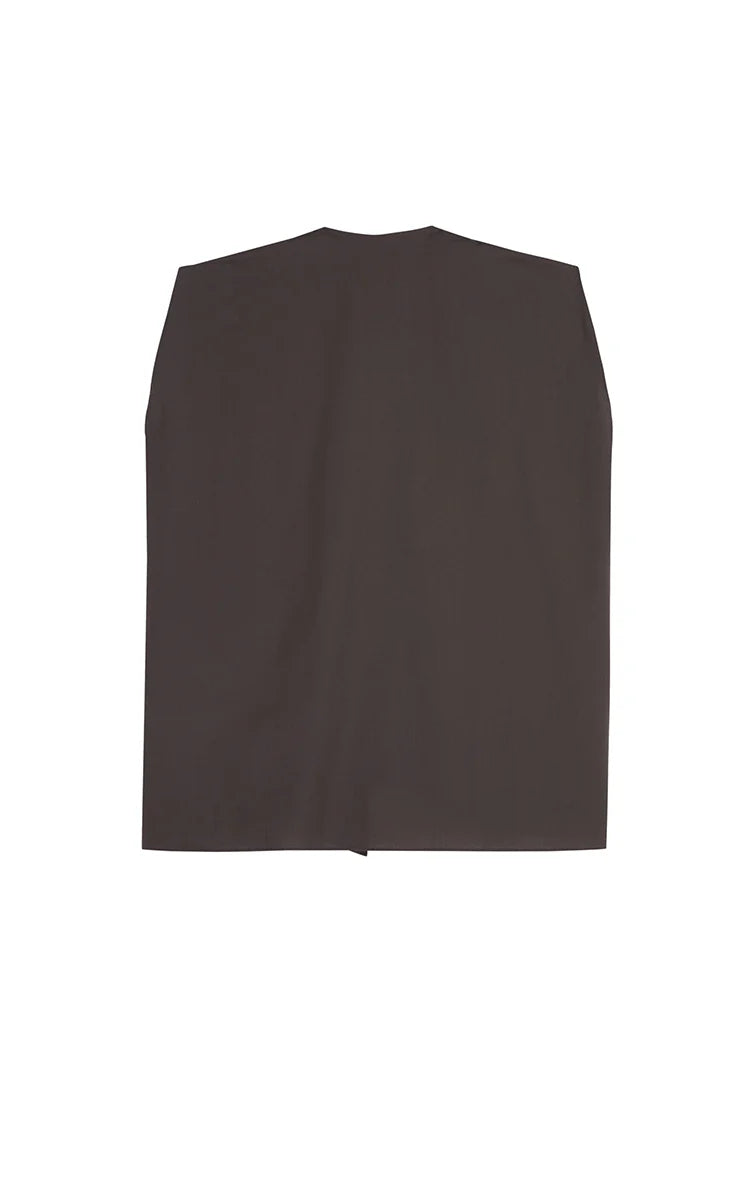 Chemise asymétrique rentrée