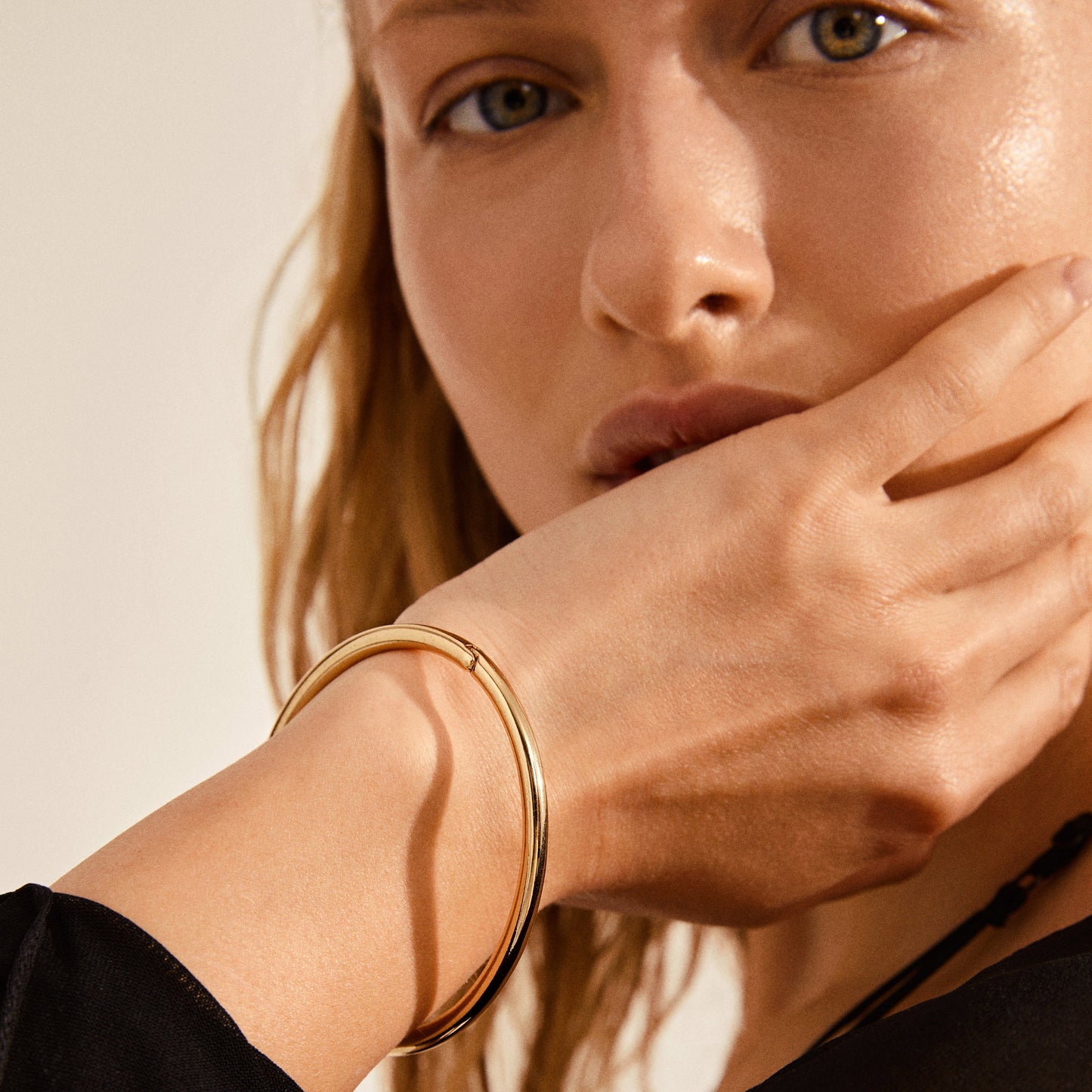Sophie Bangle Bracelet Gold-Plated