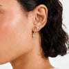 AJANI recycled flower earrings 2-in-1