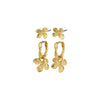 AJANI recycled flower earrings 2-in-1
