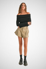 Load image into Gallery viewer, Off Shoulder Sweater Top (8229683003600)

