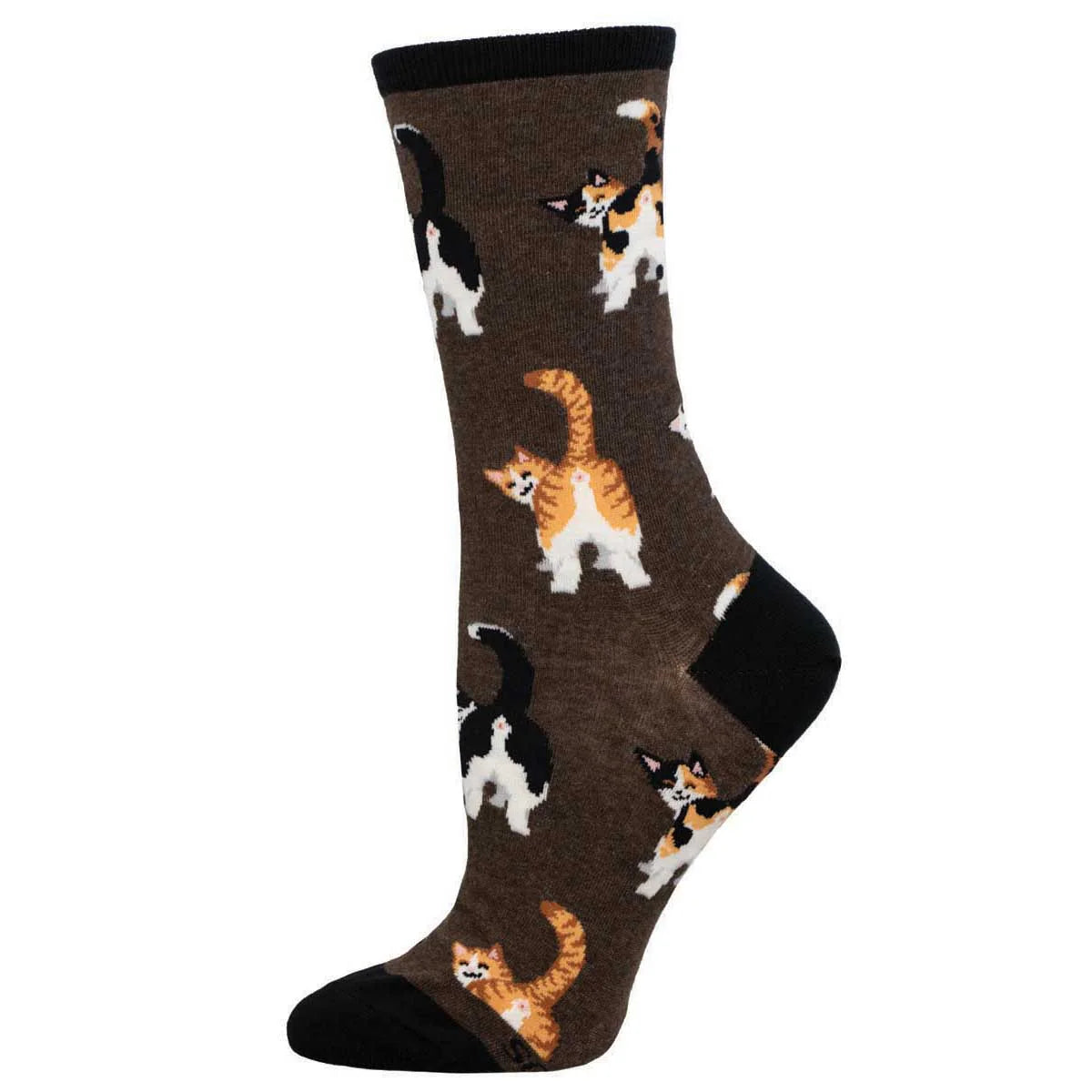 Graphic Cotton Crew Sock