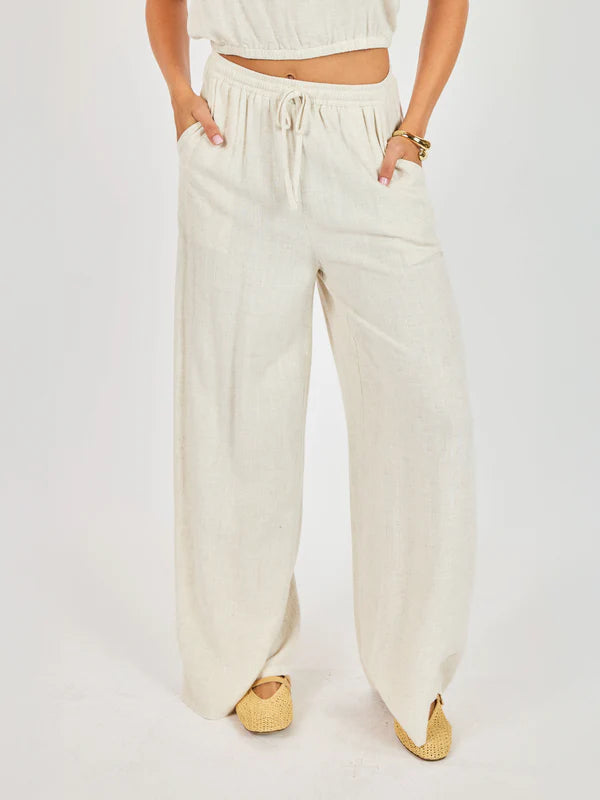 Pantalon Sugarloaf à taille élastique