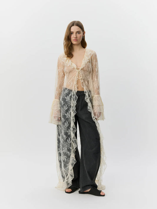 Anastasia Lace Robe