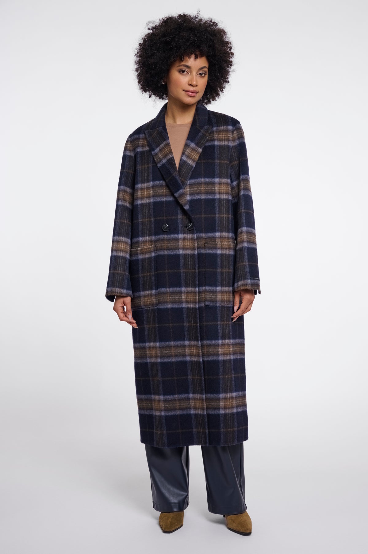 Manteau réversible croisé Adria