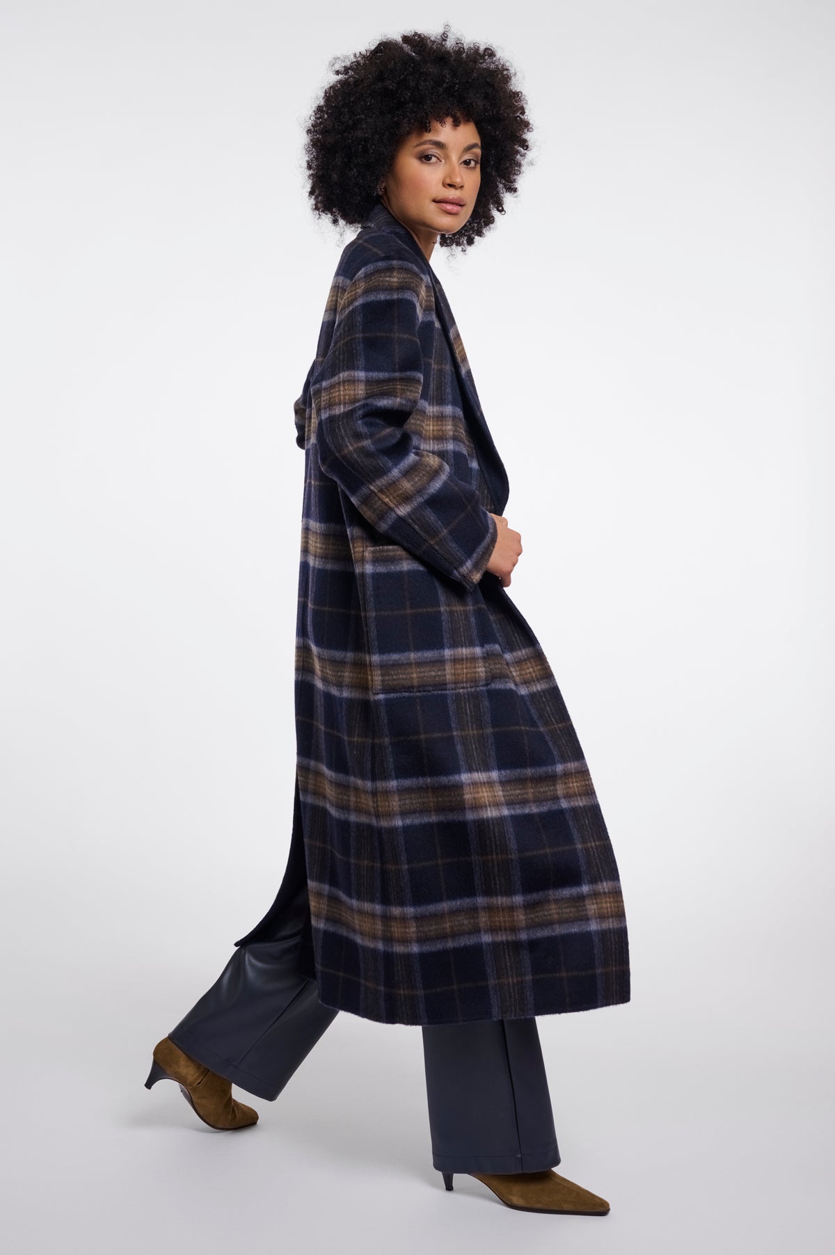 Manteau réversible croisé Adria