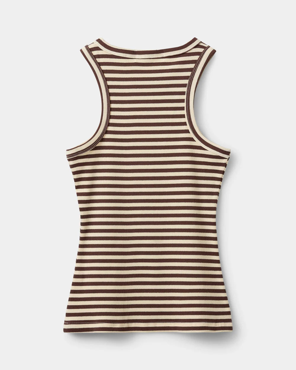 Beca Striped Rib Tank Top