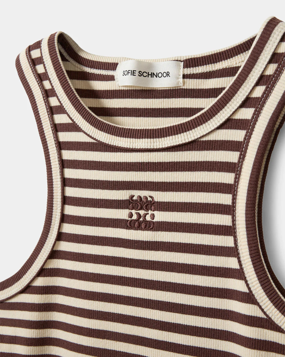 Beca Striped Rib Tank Top