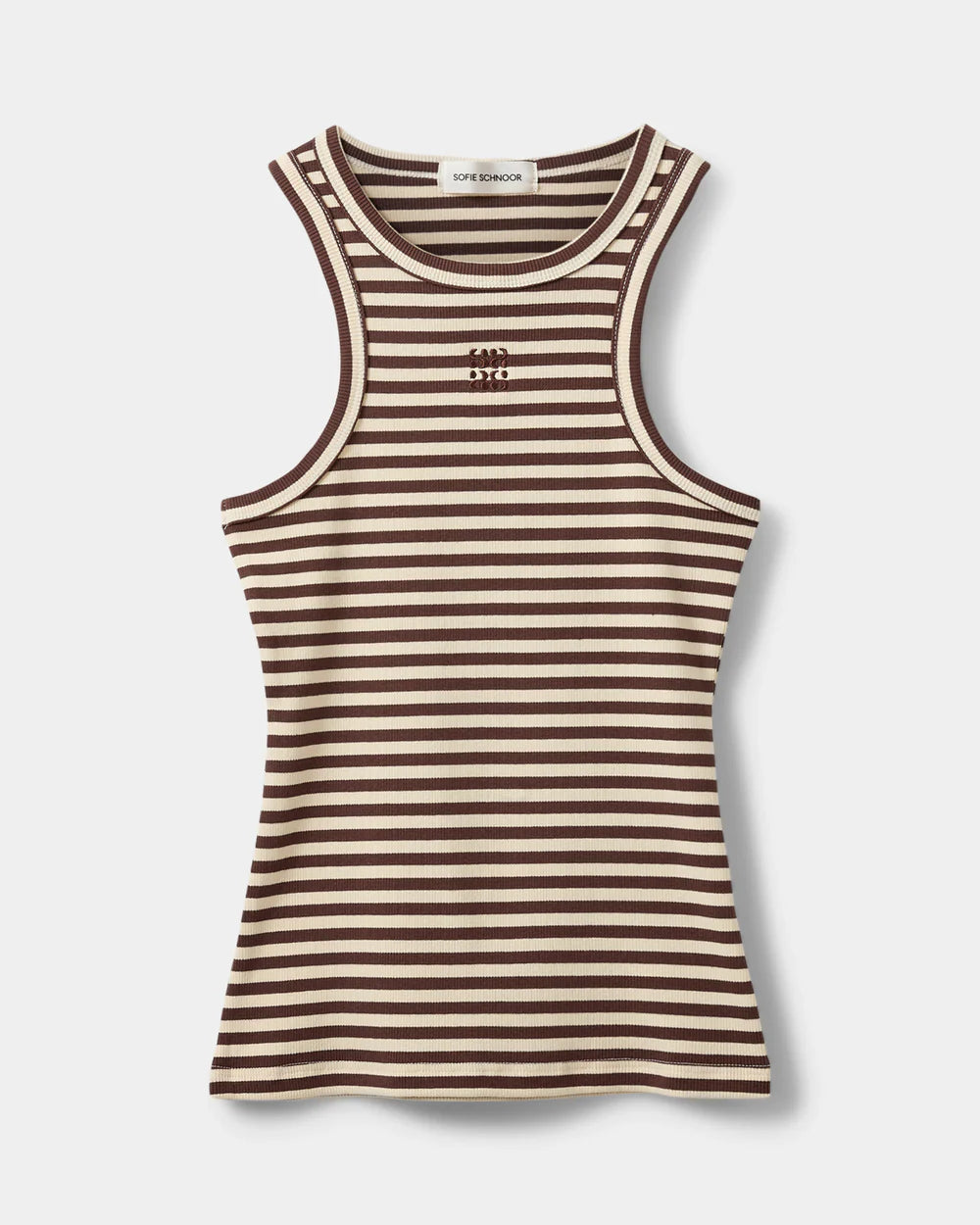 Beca Striped Rib Tank Top