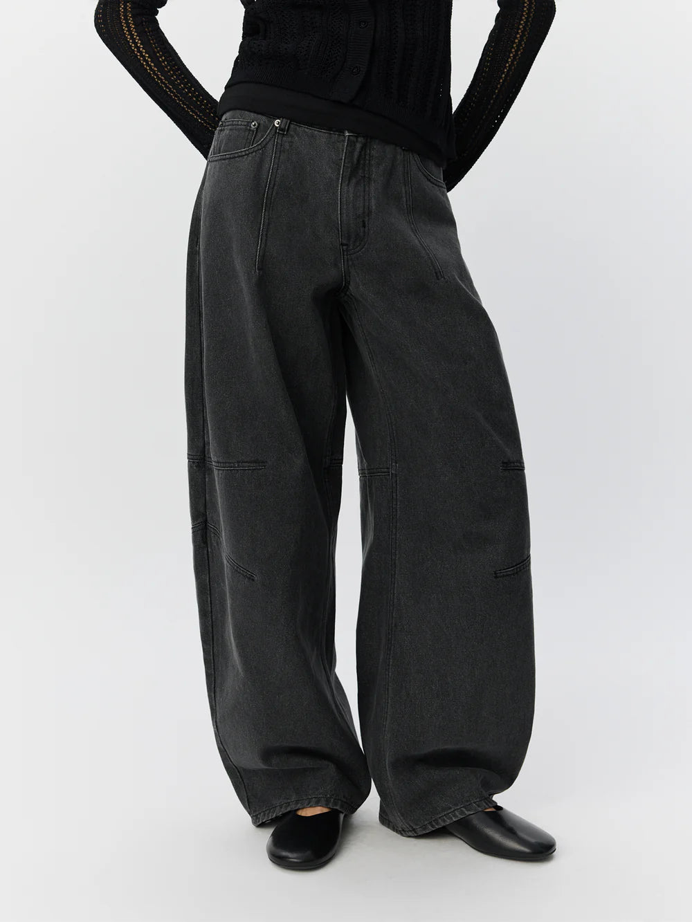 Becka Barrel Shaped Jeans