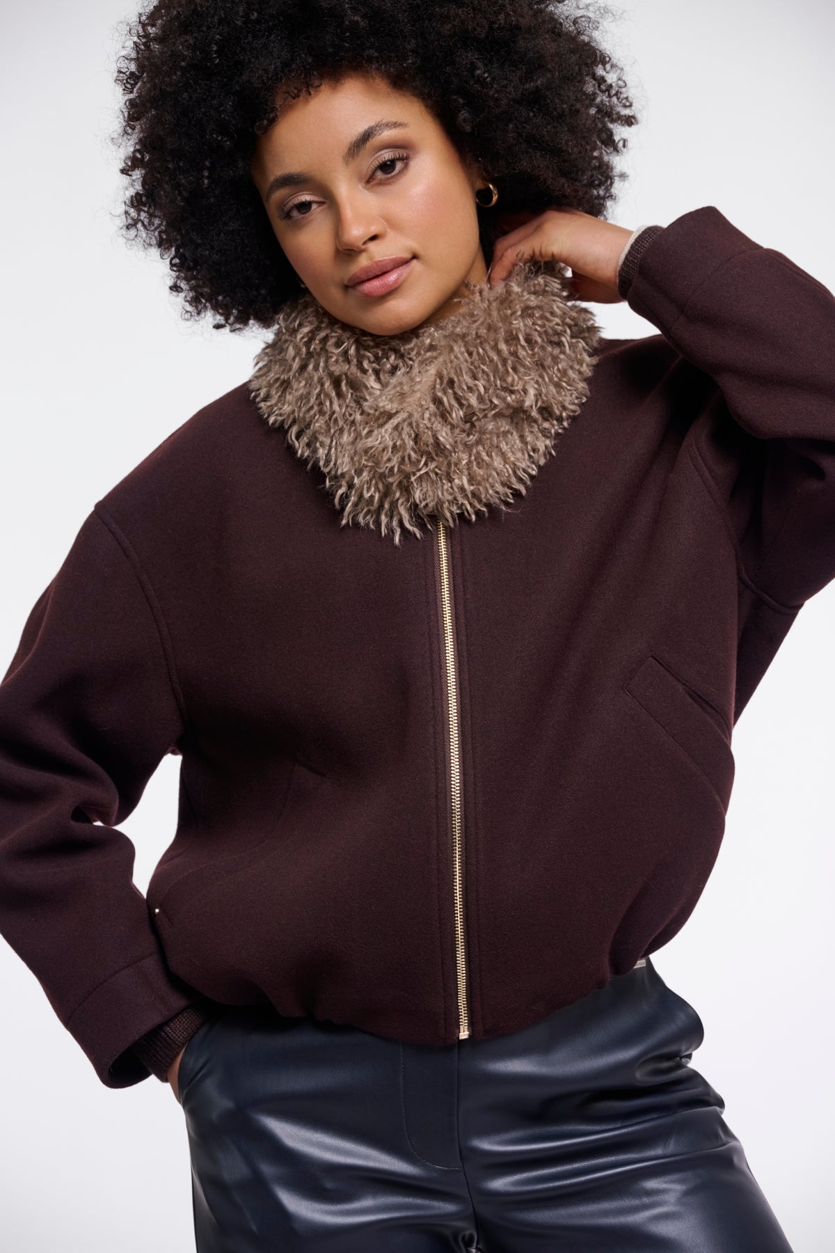 Foulard Banu avec fermeture aimantée
