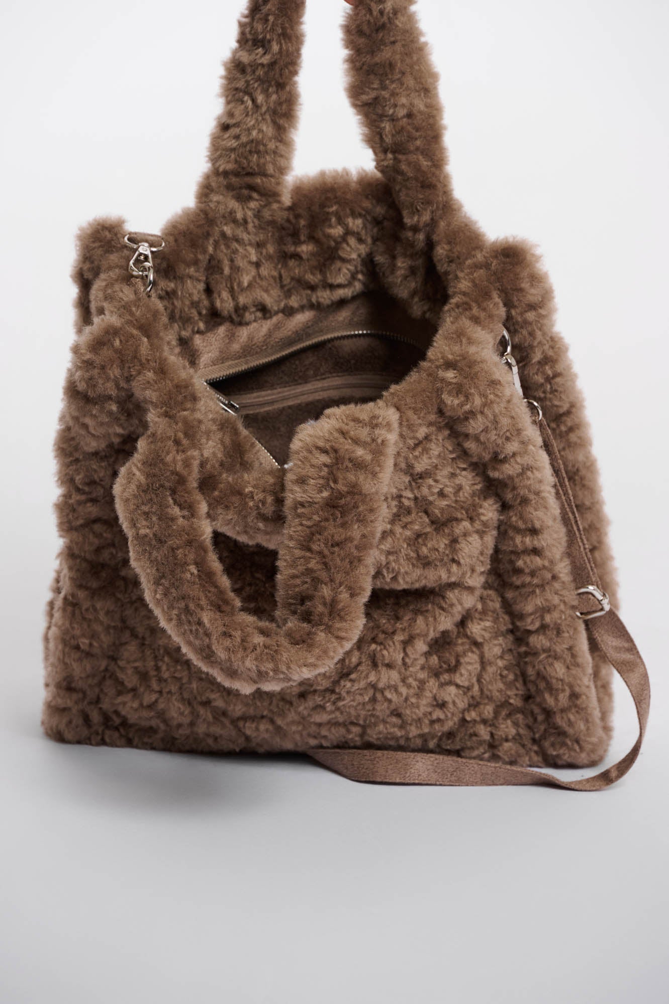 Brax Faux Fur Shopper (8344775065808)