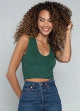 Charger l&#39;image dans la galerie, C&#39;est Moi - Bamboo Deep V Rib Top (9Colors) (6768632299728)
