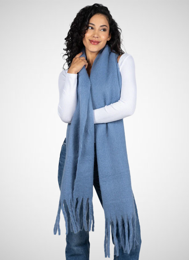 Solid Plush Scarf (8226984362192)