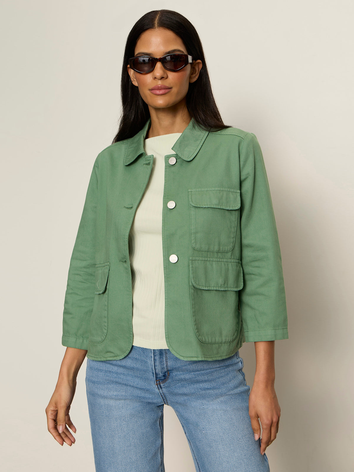 Veste de travail courte