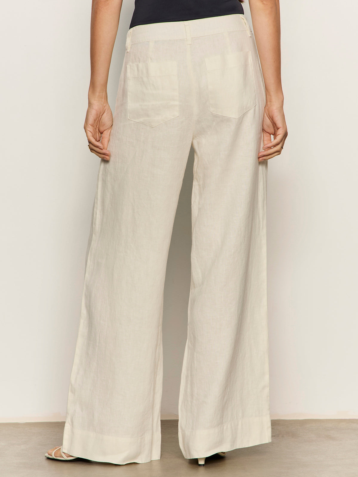 The Linen Marine Wide Leg