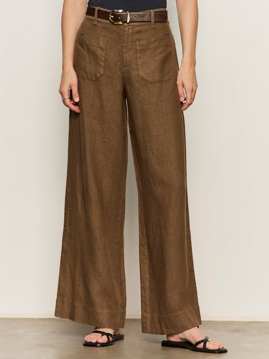 The Linen Marine Wide Leg