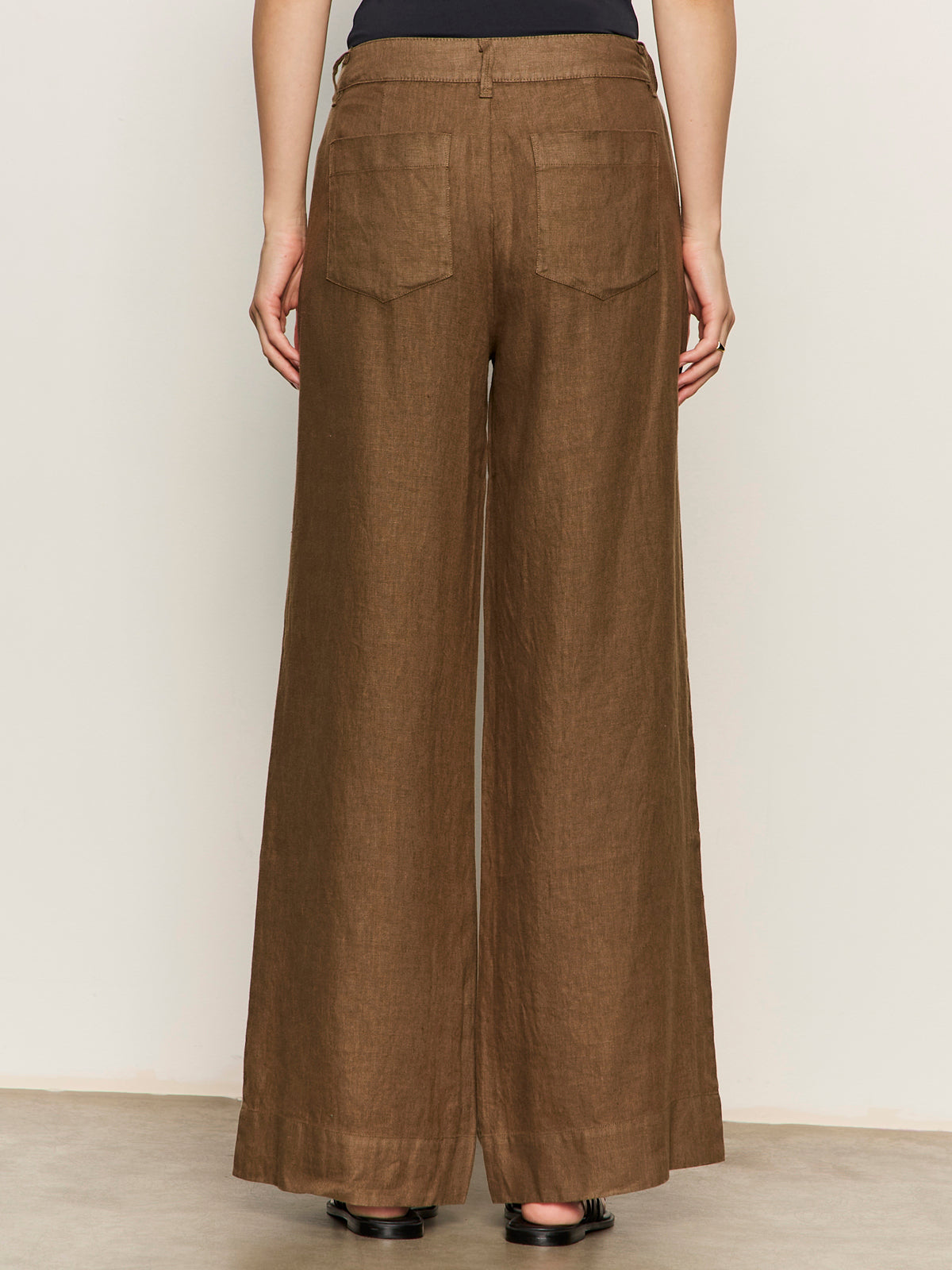 The Linen Marine Wide Leg