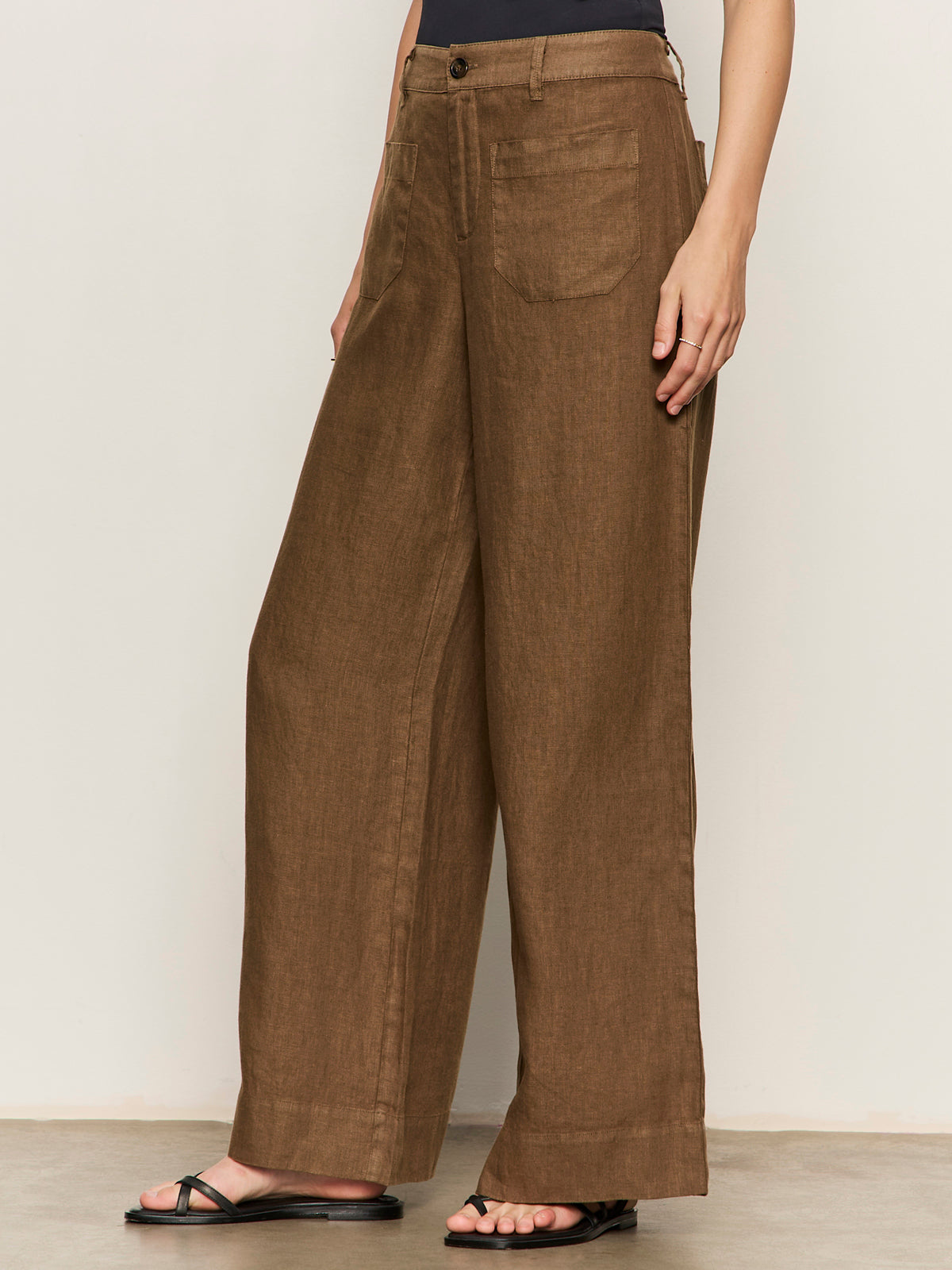The Linen Marine Wide Leg