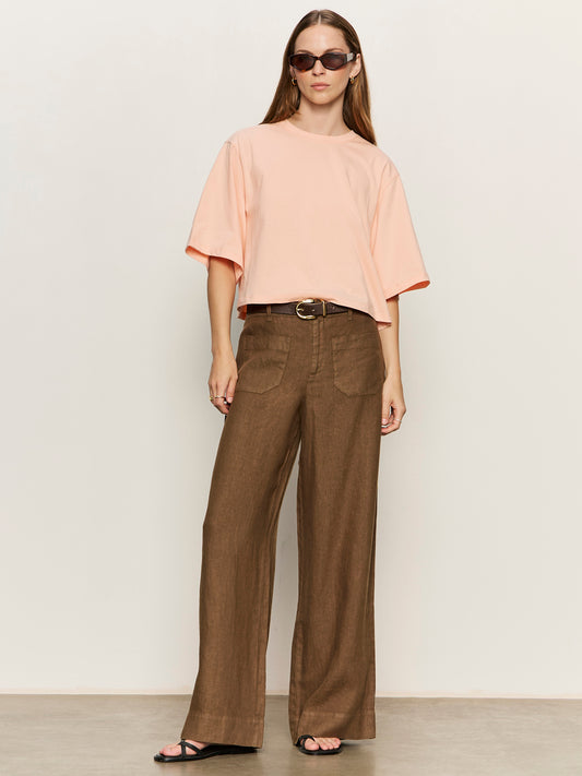 The Linen Marine Wide Leg