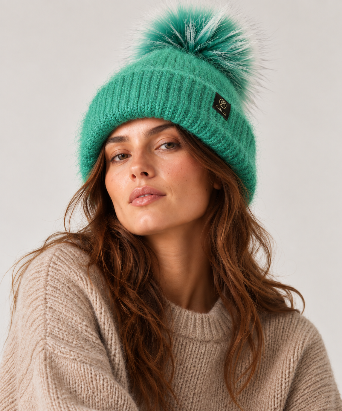 Pom Ribbed Beanie