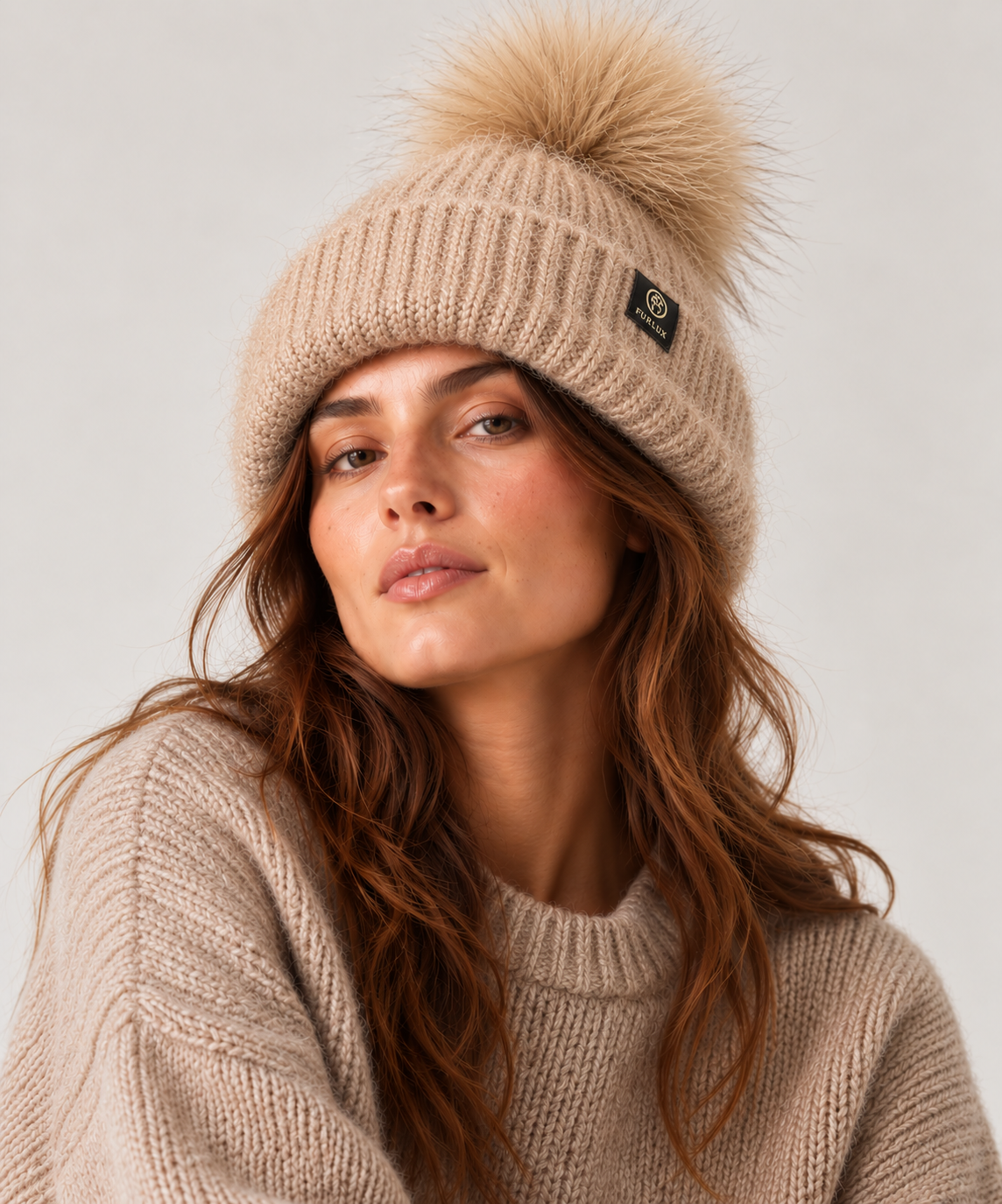 Pom Ribbed Beanie