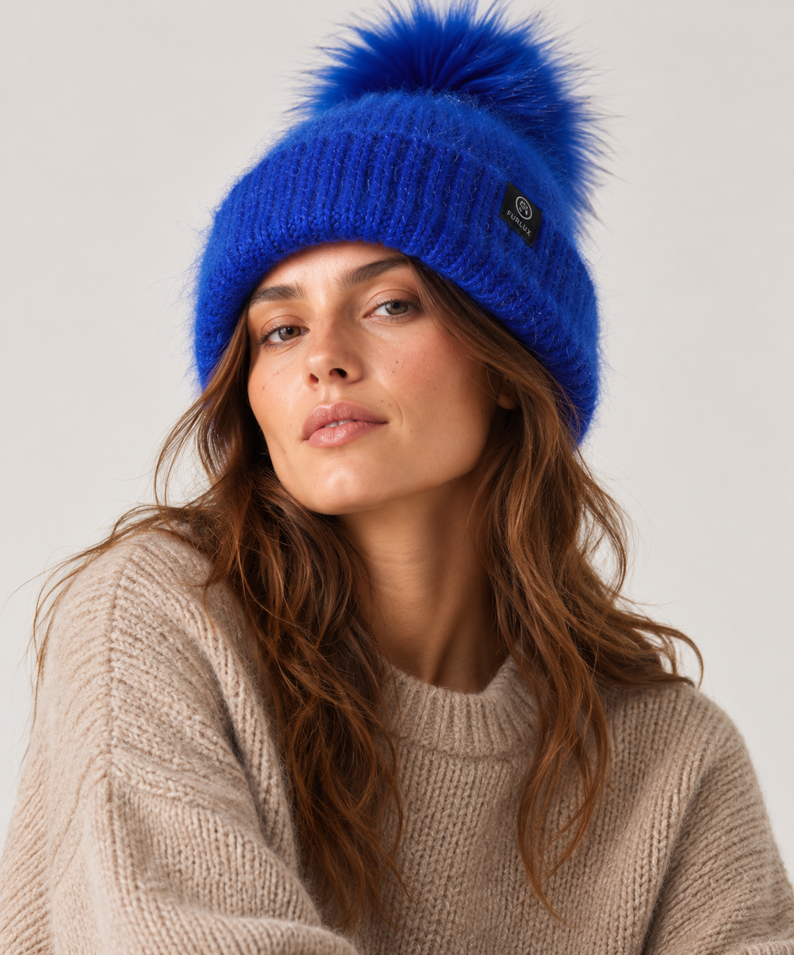 Pom Ribbed Beanie