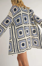 Load image into Gallery viewer, Donna Crochet Squares Sweater Cardi (8096169394384)
