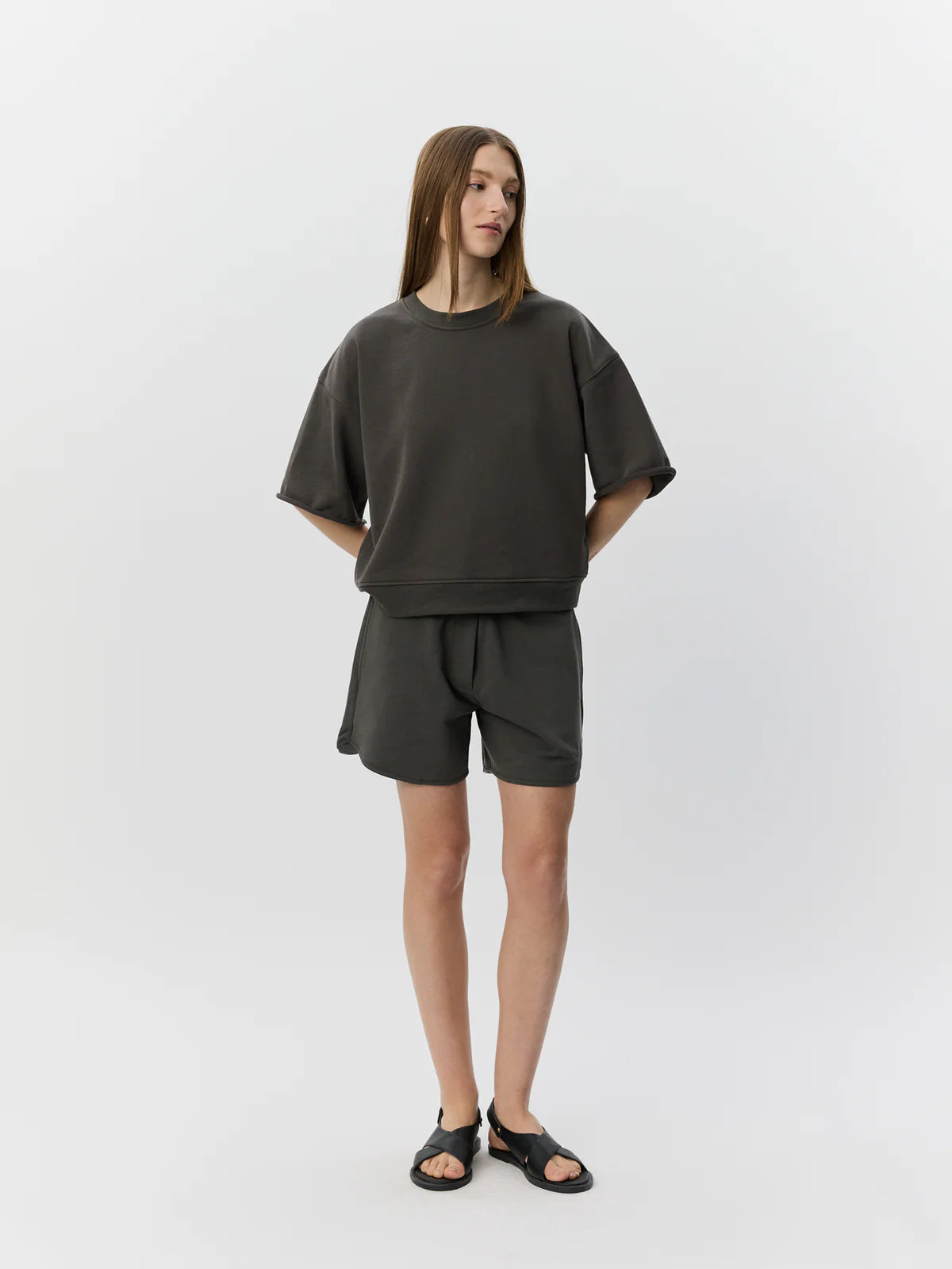Sweat-shirt à manches courtes Eloise