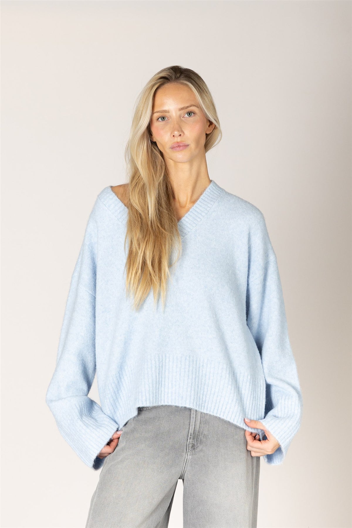 Pull col V incontournable