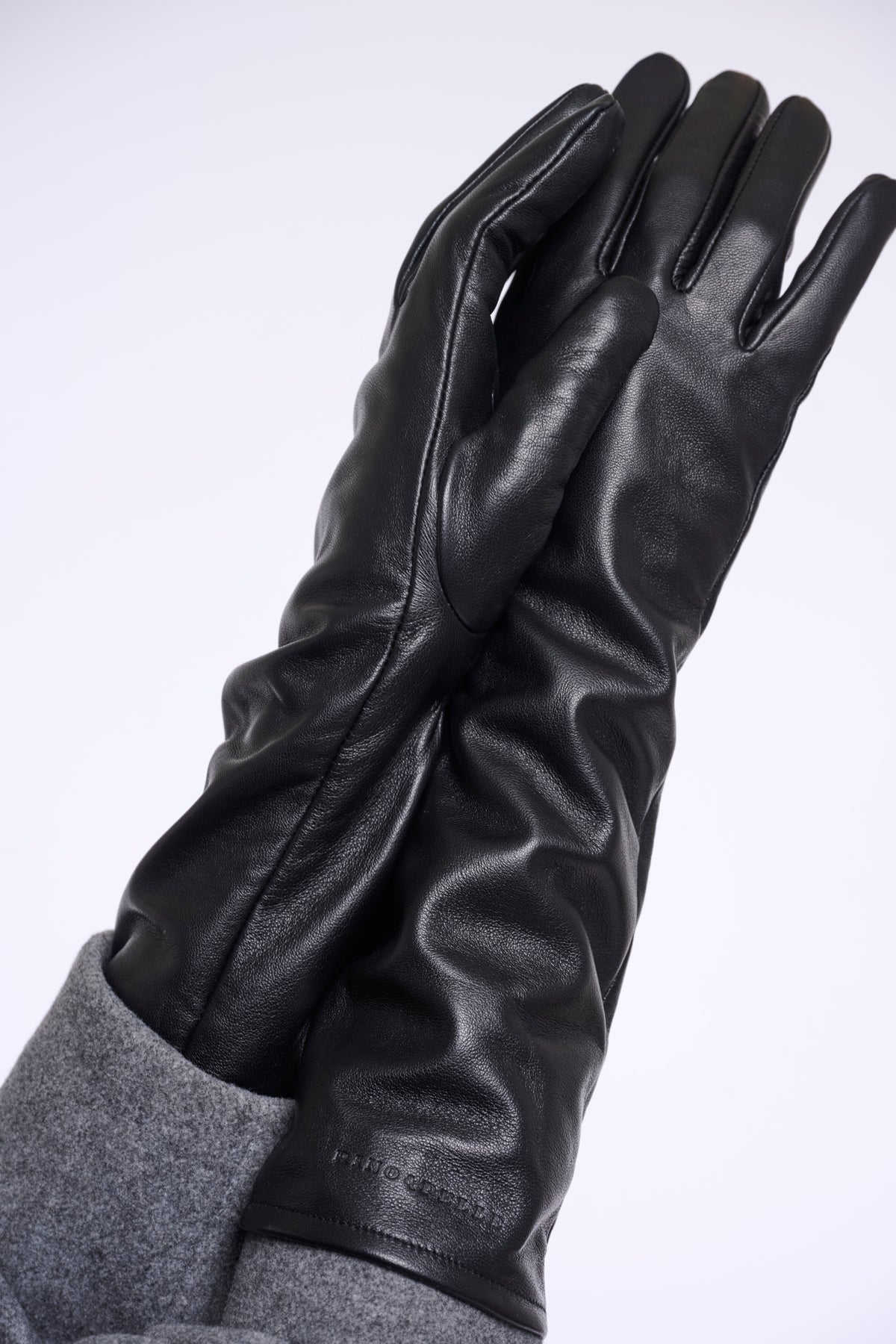 Gants longs en cuir Florianne