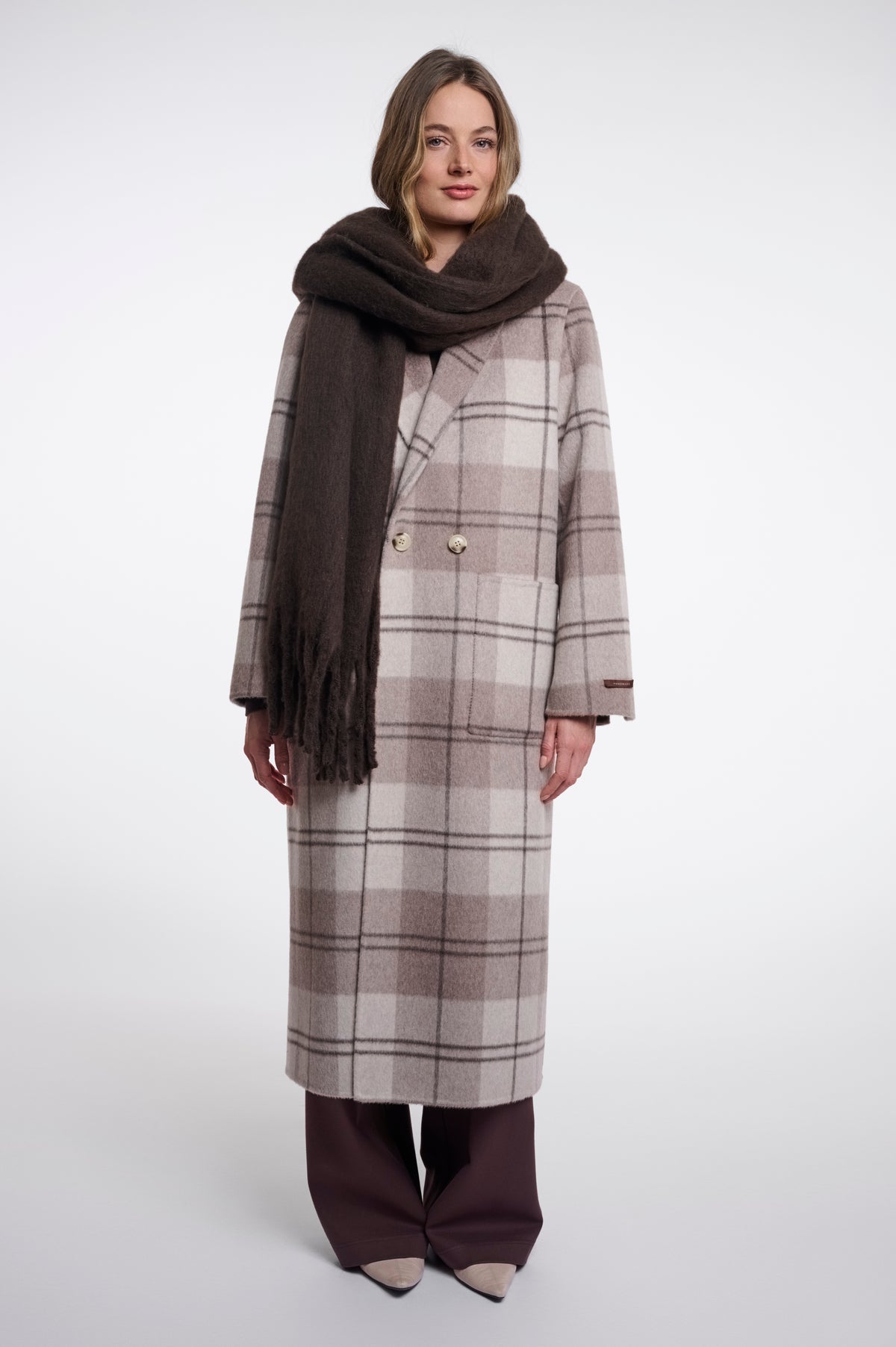 Gella Scarf With Fringes