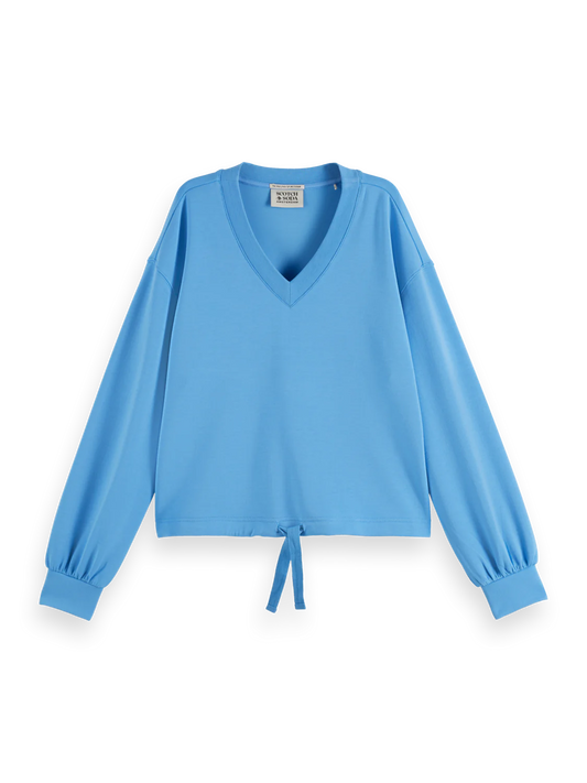 V-Neck Modal Sweatshirt (8277166391504)