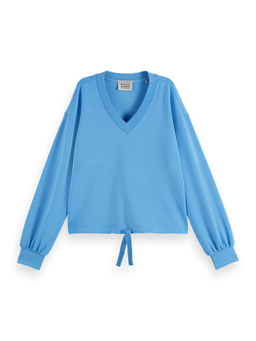 V-Neck Modal Sweatshirt (8277166391504)