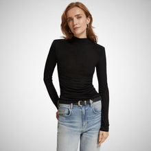 Load image into Gallery viewer, Shoulder Padded Long Sleeve Top (8002670395600)
