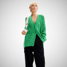 Load image into Gallery viewer, Oversize Openwork Cardigan (7990836330704)

