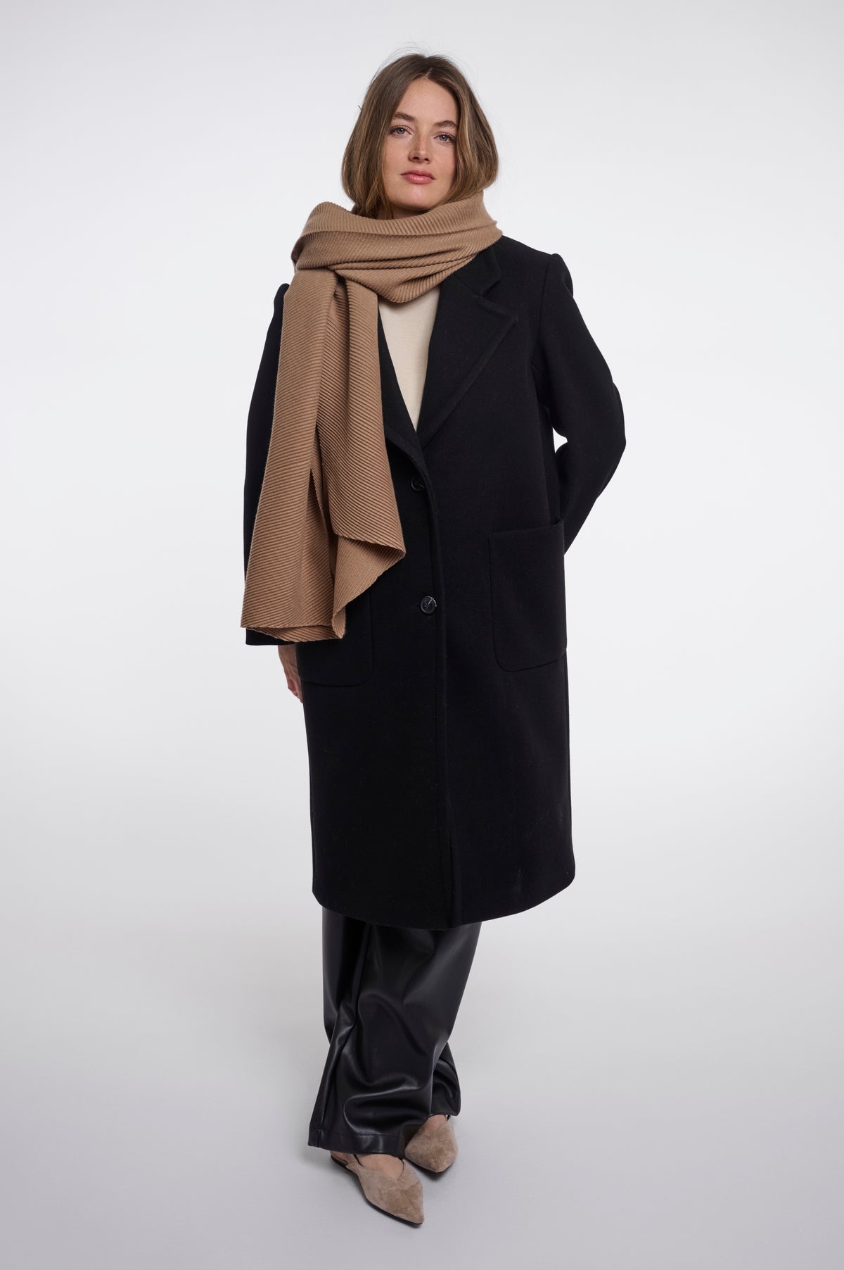 Ivie Plisse Scarf