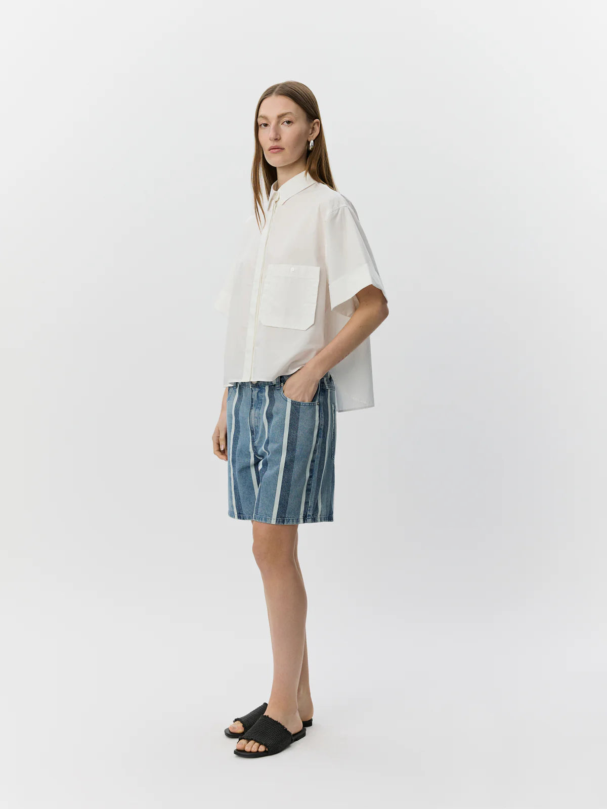 Chemise Leana à manches courtes