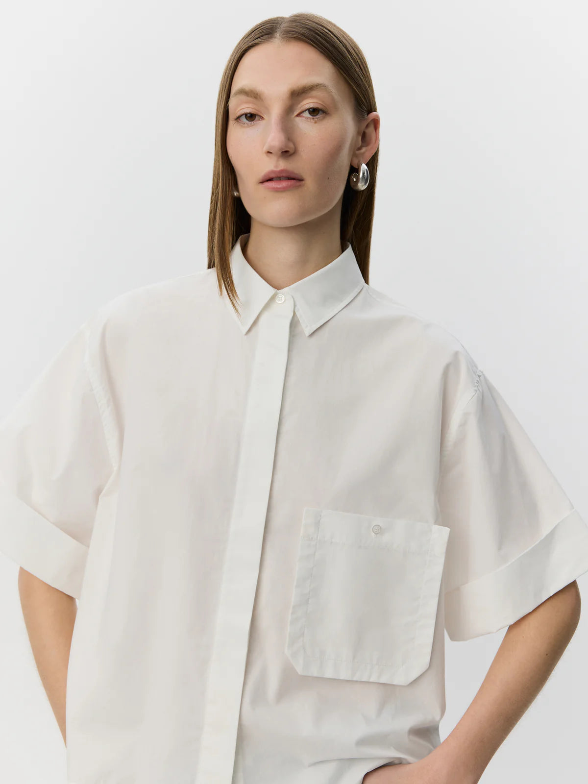 Chemise Leana à manches courtes