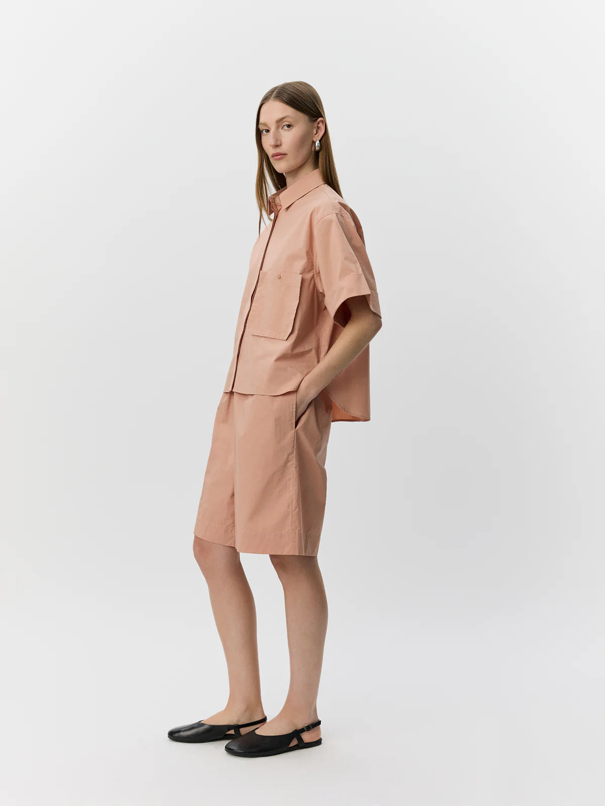 Chemise Leana à manches courtes