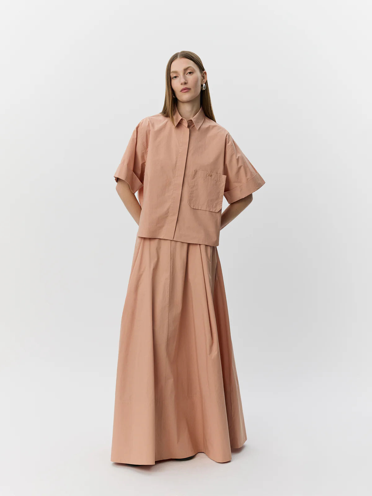 Chemise Leana à manches courtes