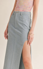 Load image into Gallery viewer, Locals Only Maxi Denim Skirt (8037844386000)
