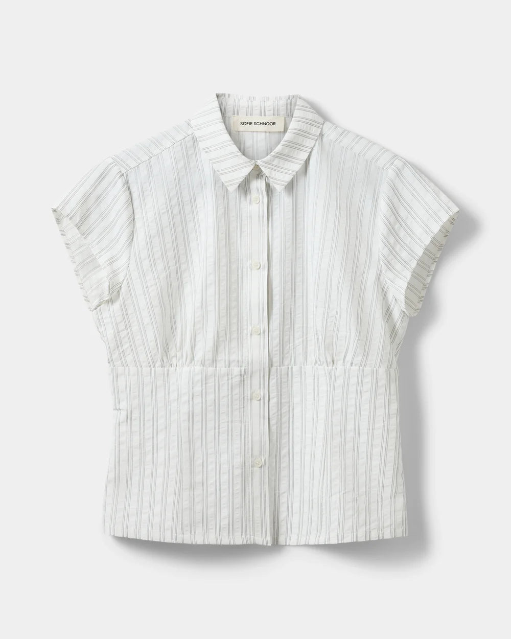 Chemise ajustée rayée Lilyan
