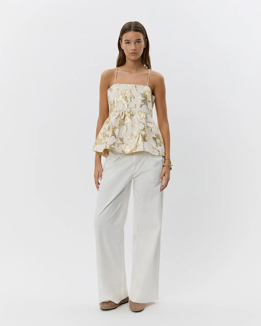 Metallic Jacquard Camisole (8257186136272)