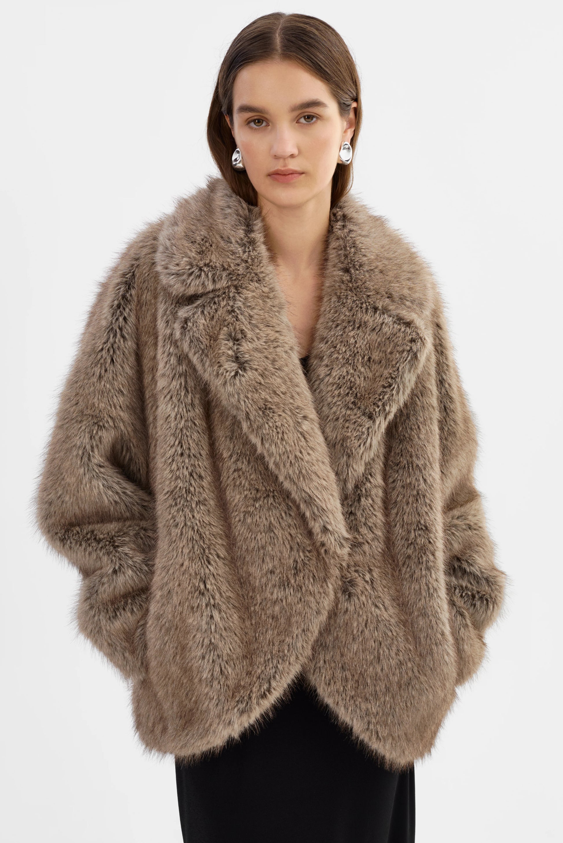 Lucinda Faux Fur Coat (8380988031184) (8380991930576)
