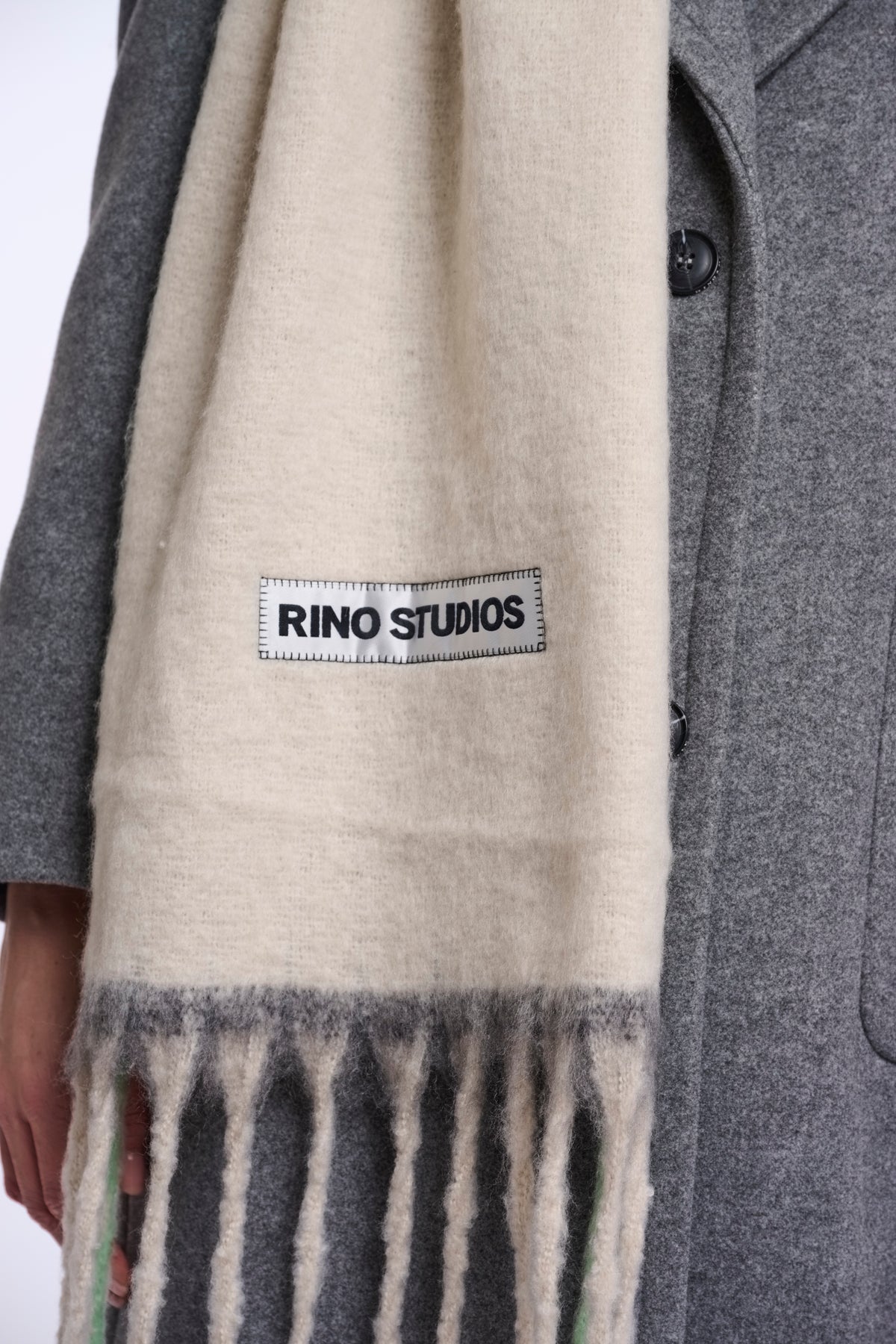 Laurette Scarf With Fringes